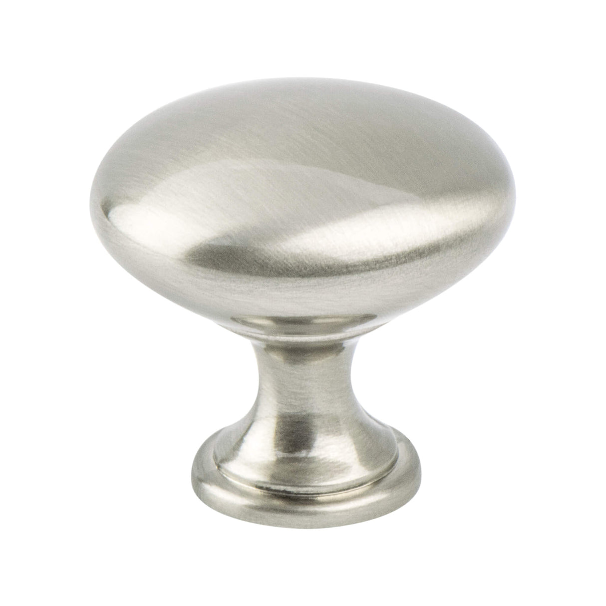 Traditional Advantage One Brushed Nickel Round Knob