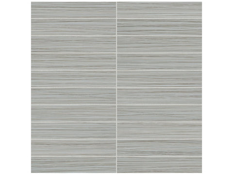 1 X 6 In Stacked Zera Annex Silver Matte Color Body Porcelain Mosaic