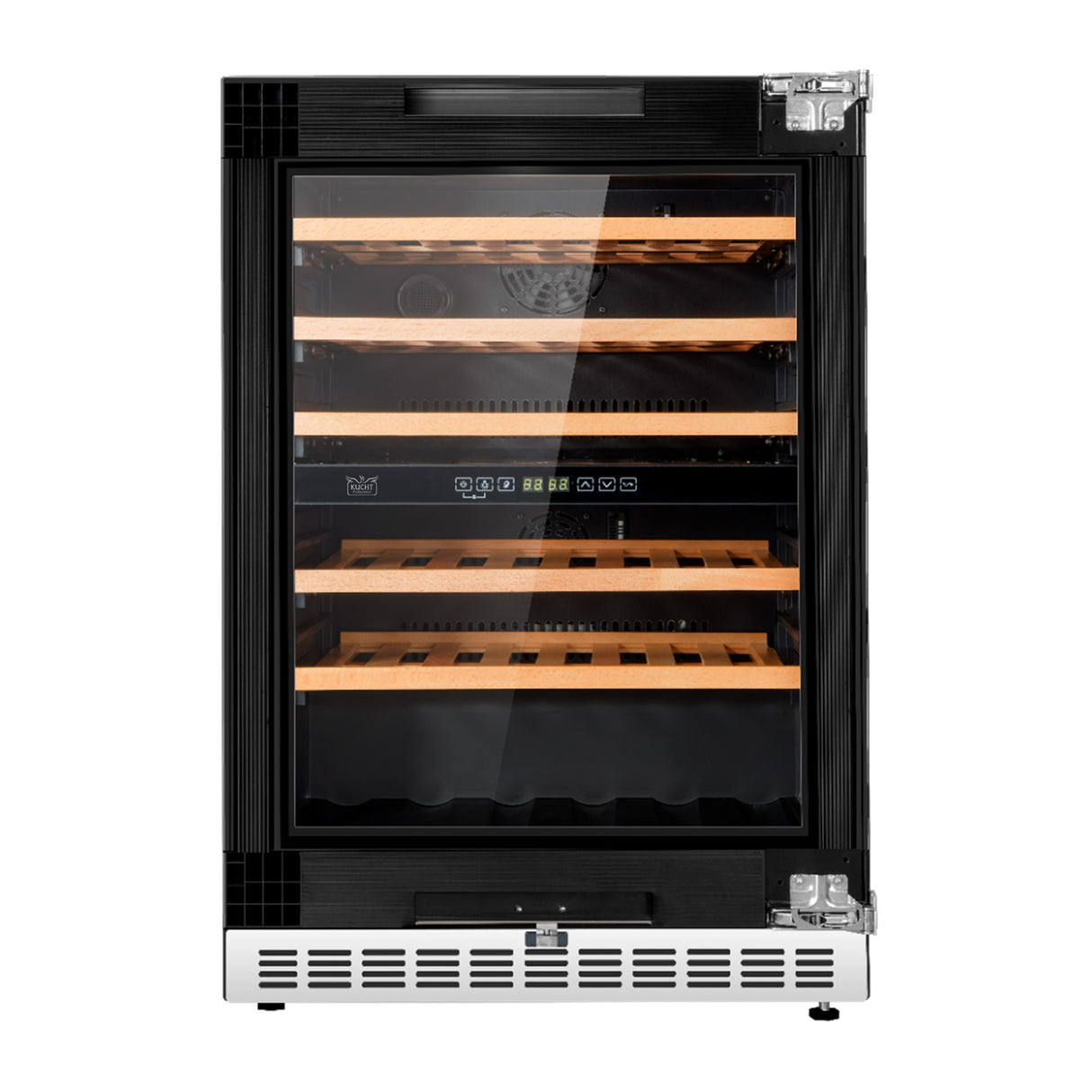 24 in. Dual Zone 52 Wine Bottles Wine Cooler in Panel Ready