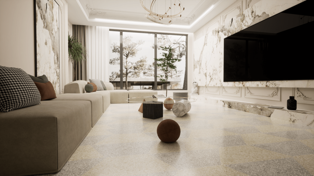 10 X 24 In Half Hexagon Station Ivory Matte Rectified Color Body Porcelain Trapezoid Floor & Wall Tile - BUILDMYPLACE