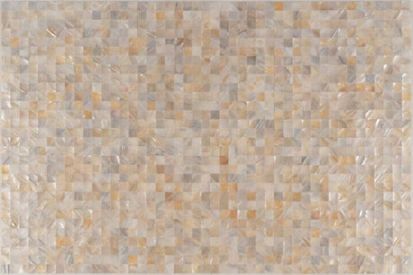 11 X 12 in. Mother of Pearl Polished Square Mosaic Tile - BUILDMYPLACE