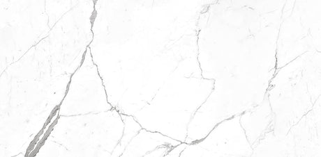 12 In. X 24 In. Calacatta Pearl Satin Matte - Porcelain Wall & Floor Tile (15.50 Sqft/Case) - BUILDMYPLACE