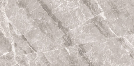 12 In. X 24 In. Nambia Grey Satin Matte - Porcelain - Wall & Floor Tile (15.50 Sqft/Case) - BUILDMYPLACE