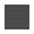 12 x 12 in. Soho Retro Black Matte Unglazed Porcelain Mosaic - BUILDMYPLACE