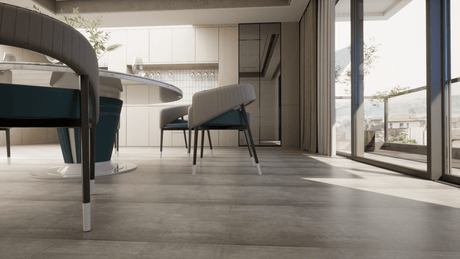 12 X 24 In Ceraforge Chromium Matte Rectified Color Body Porcelain - BUILDMYPLACE