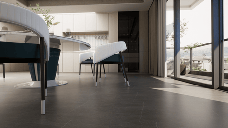 12 X 24 In Mjork Carbon Matte Rectified Color Body Porcelain - BUILDMYPLACE