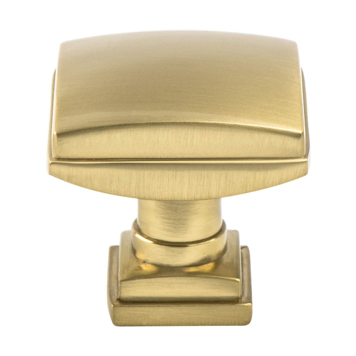 Tailored Traditional Modern Brushed Gold Knob