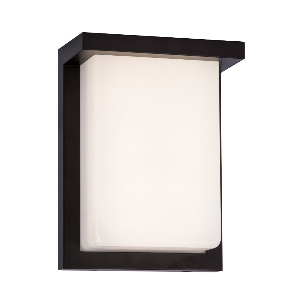 12W LED Outdoor Wall Sconce Light - Oil Rubbed Bronze Finish, 600LM, ETL Listed - Wet Location LED Outdoor Wall Light - BUILDMYPLACE