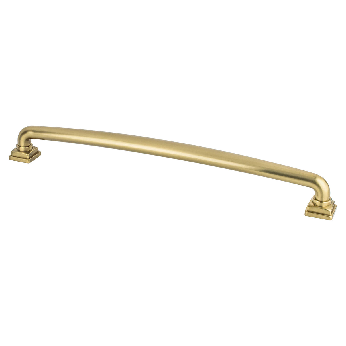 Tailored Traditional 12 inch CC Modern Brushed Gold Appliance Pull