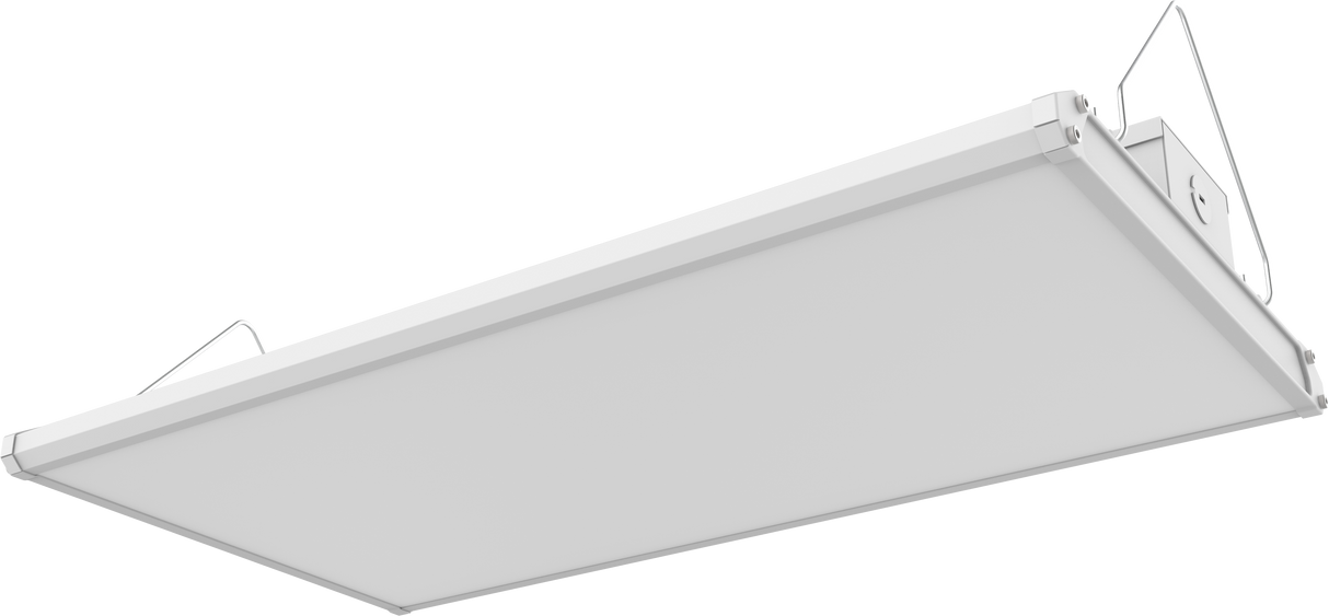 2FT Linear LED High Bay Light 105W/135W/165W Wattage Adjustable, 4000k/5000K/6500K CCT Changeable, Dip Switch, 0-10V Dim, 120-277V Input Voltage, ETL, DLC 5.1 Listed