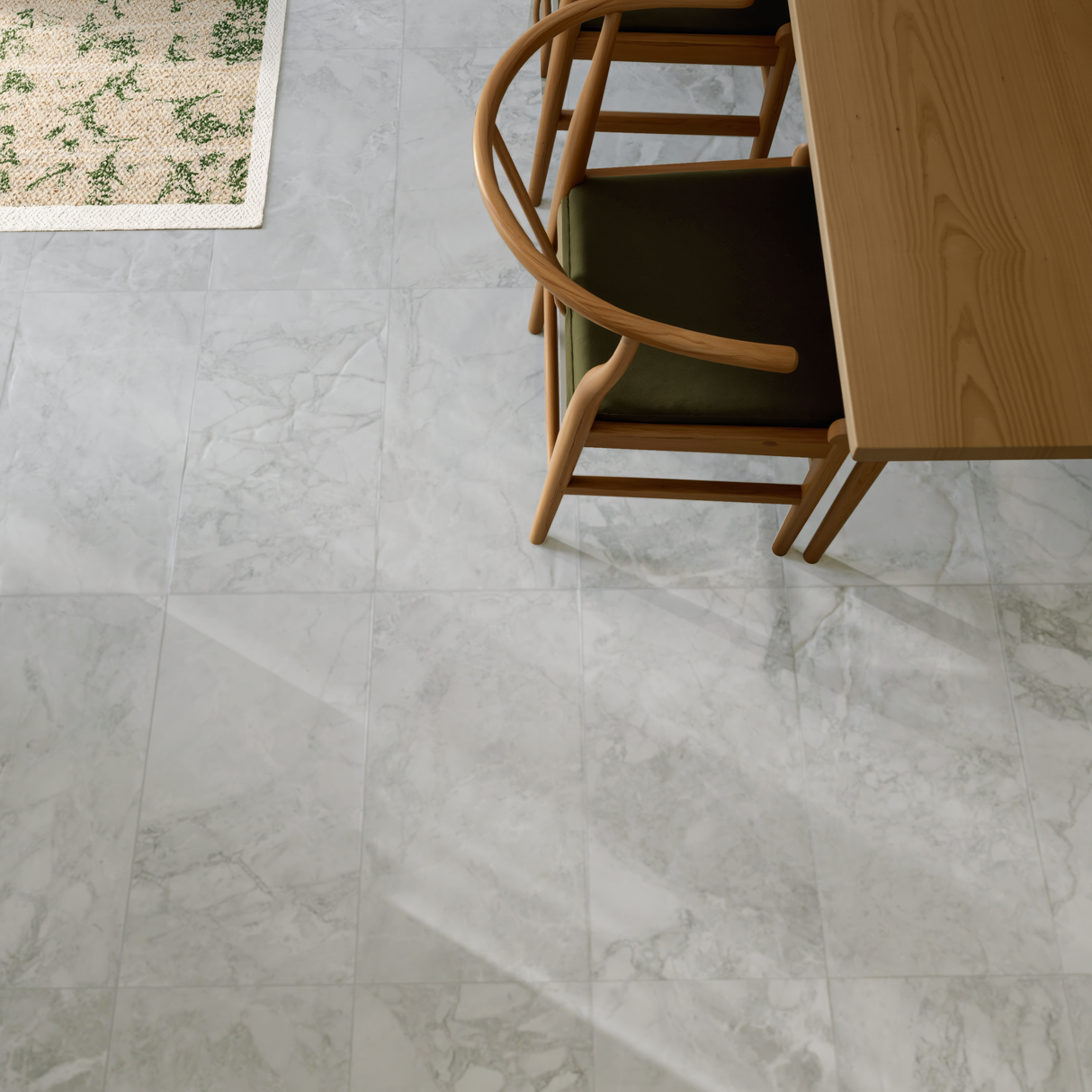 12 x 24 in Lumino Grigio Matte Pressed Glazed Porcelain Tile