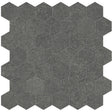 2 In Hexagon Mjork Carbon Matte Color Body Porcelain Mosaic - BUILDMYPLACE