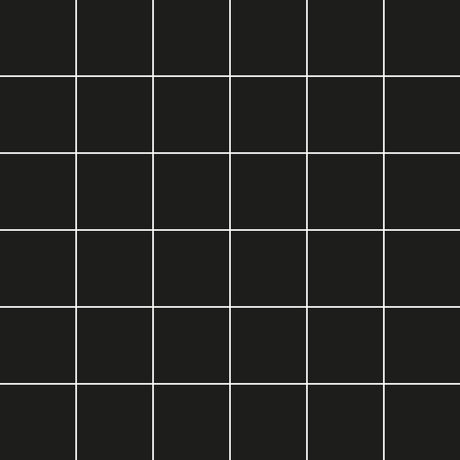 2 In. X 2 In. Mosaic Full Black Satin Matte Porcelain - Square Wall & Floor Tile (4.84 Sqft/Case) - BUILDMYPLACE