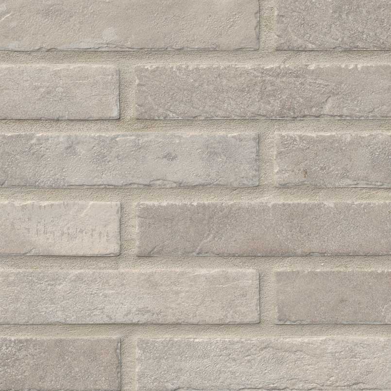 2" X 10" Brickstone Capella Ivory Glazed Matte Porcelain Tile (5.15SQ FT/CTN) - BUILDMYPLACE
