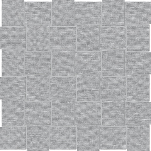 2 X 2 In Basketweave Belgian Mica Linen Matte Color Body Porcelain Mosaic - BUILDMYPLACE