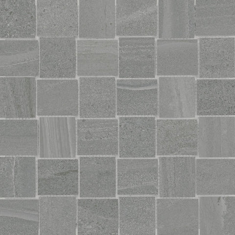 2 x 2 in. Davenport Mica Basketweave Matte Glazed Porcelain Mosaic