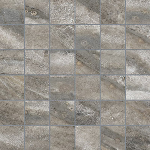 2 X 2 In Evolution Mica Matte Glazed Porcelain Mosaic