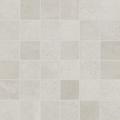 2 X 2 In Industria Zinc Matte Color Body Porcelain Mosaic