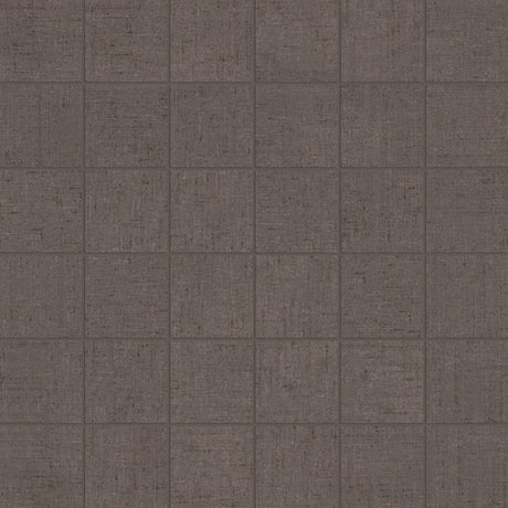 2 X 2 In Keaton Carbon Matte Glazed Ceramic Mosaic - BUILDMYPLACE