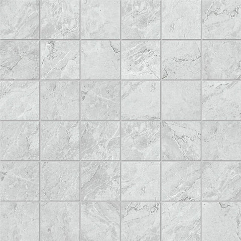 2 X 2 In Malena Ice Matte Glazed Ceramic Mosaic