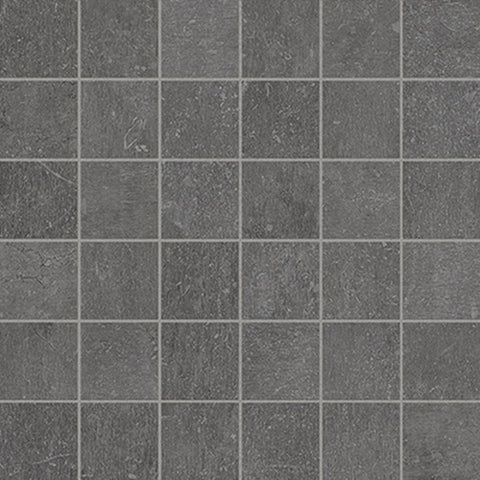 2 X 2 In Nexus Graphite Matte Glazed Porcelain Mosaic