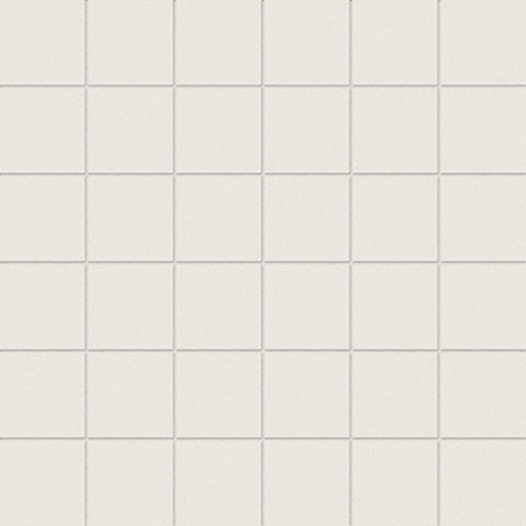2 X 2 In Prima Warm White Matte Unglazed Porcelain Mosaic