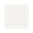 2 X 2 In Soho Canvas White Matte Glazed Porcelain Mosaic - BUILDMYPLACE
