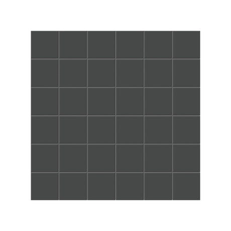 2 X 2 In Soho Retro Black Matte Glazed Porcelain Mosaic - BUILDMYPLACE