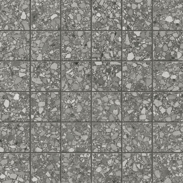 2 X 2 In Station Shadow Matte Color Body Porcelain Mosaic - BUILDMYPLACE