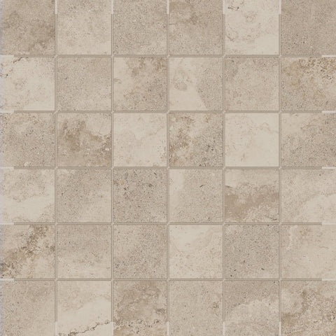 2 x 2 in. Veneta Ardesia Matte Glazed Porcelain Mosaic