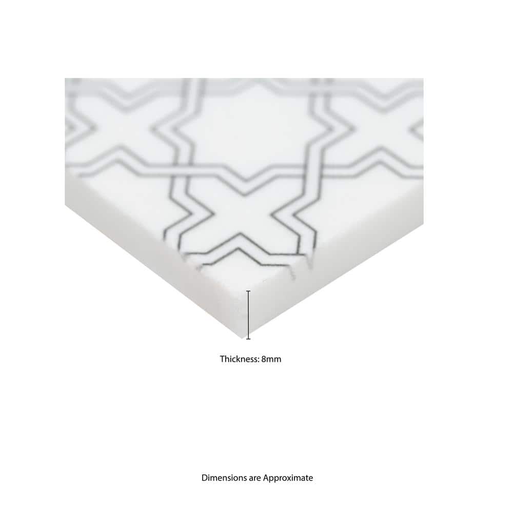 2" X 6" Abani White Subway Mosaic Tile (9.7SQ FT/CTN) - BUILDMYPLACE