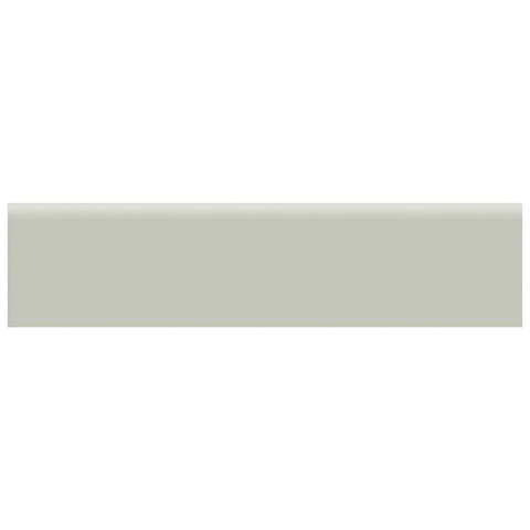 2 x 8 in. Soho Soft Sage Glossy Glazed Ceramic Bullnose Trim