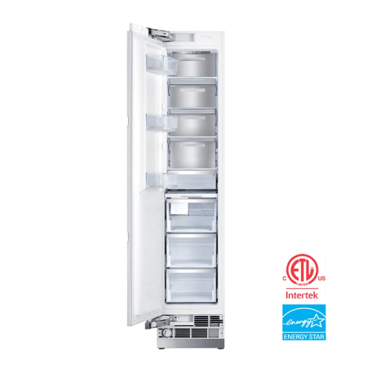 KUCHT 18 in. Professional in Built In Freezer in Custom Panel Ready Counter Depth