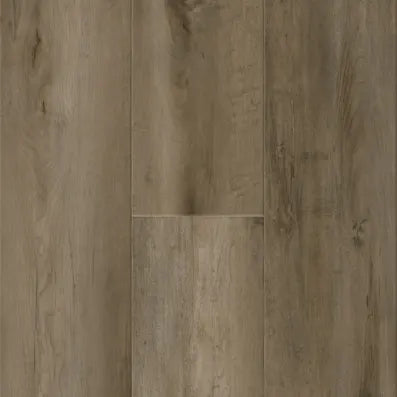 Solid Polymer Core Luxury Vinyl Flooring, Click Lock Floating, Mountain Scapes, 7" X 48" X 4.5mm, 12 mil Wear Layer - Simplicity Collection (23.64 SQFT/CTN)