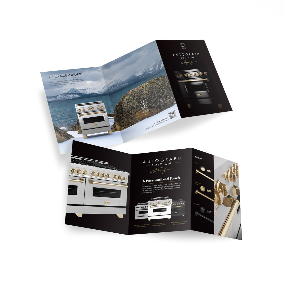 ZLINE Kitchen Vignette for 30" Range Hood and Range (VN-B)