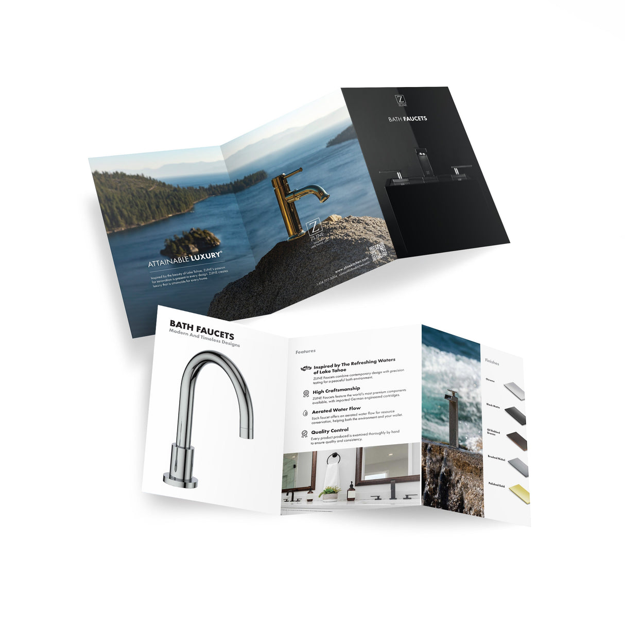 ZLINE Kitchen Vignette for 30" Range Hood and Range (VN-B)