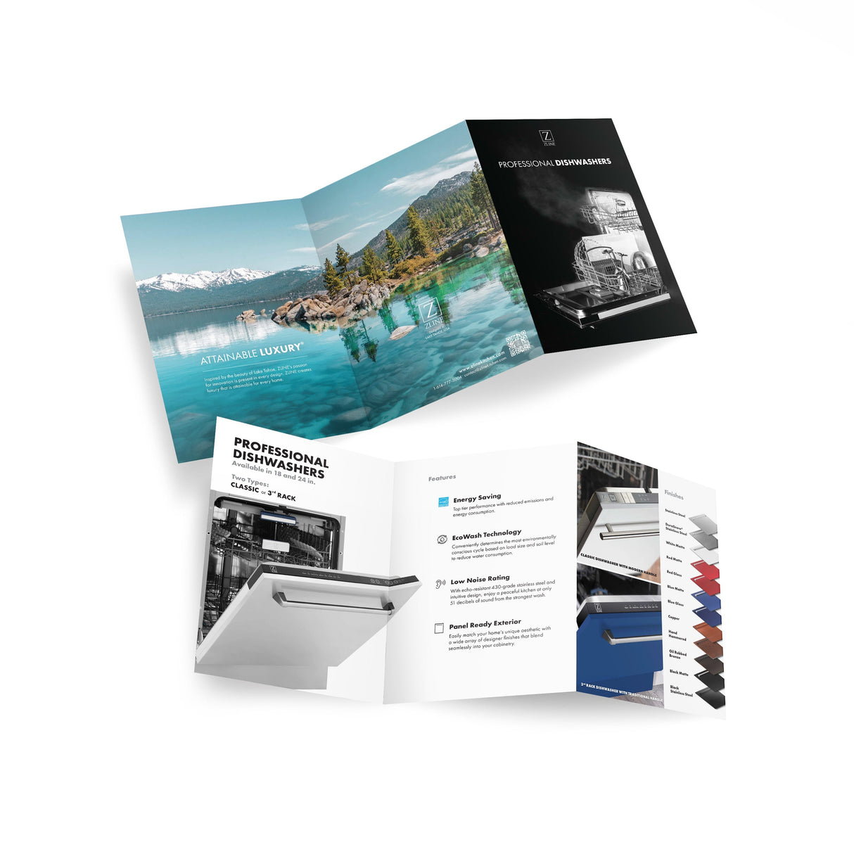 ZLINE Kitchen Vignette for 30" Range Hood and Range (VN-B)