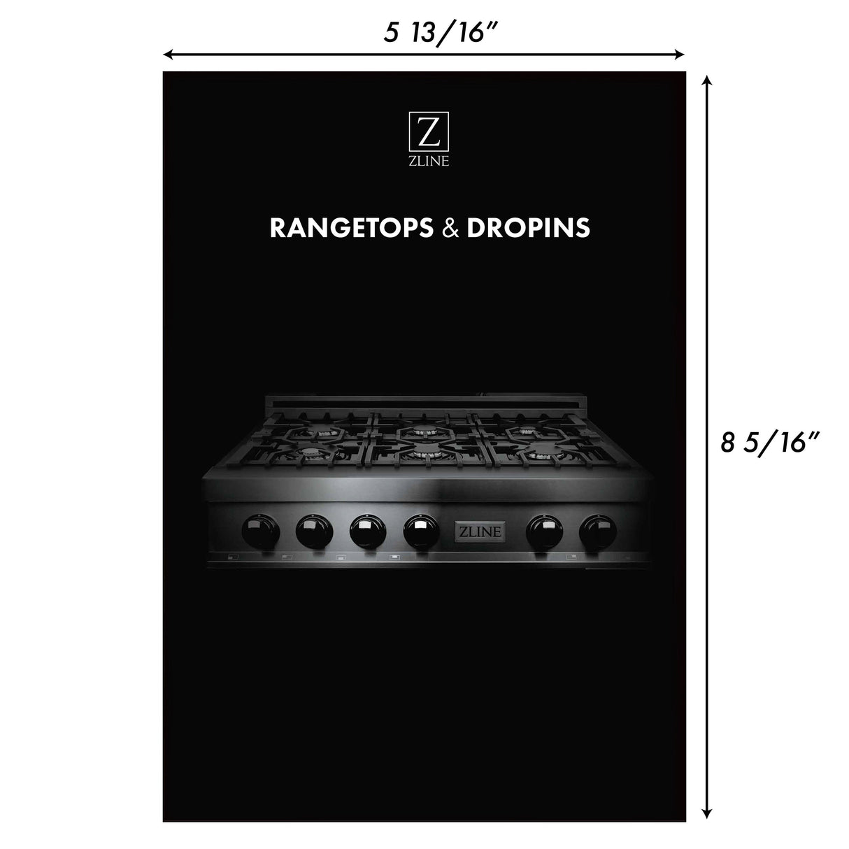 ZLINE Kitchen Vignette for 30" Range Hood and Range (VN-B)