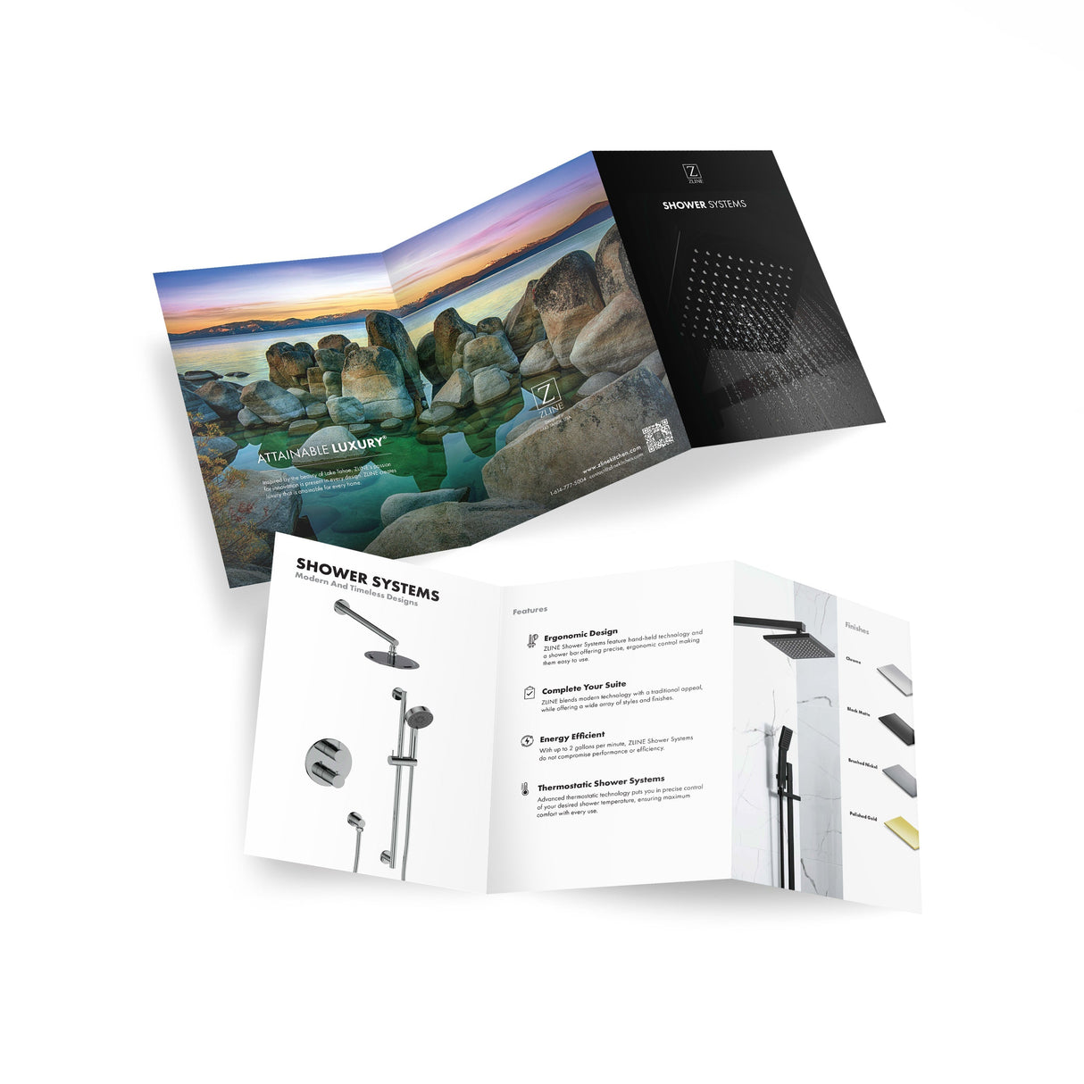 ZLINE Kitchen Vignette for 30" Range Hood and Range (VN-B)