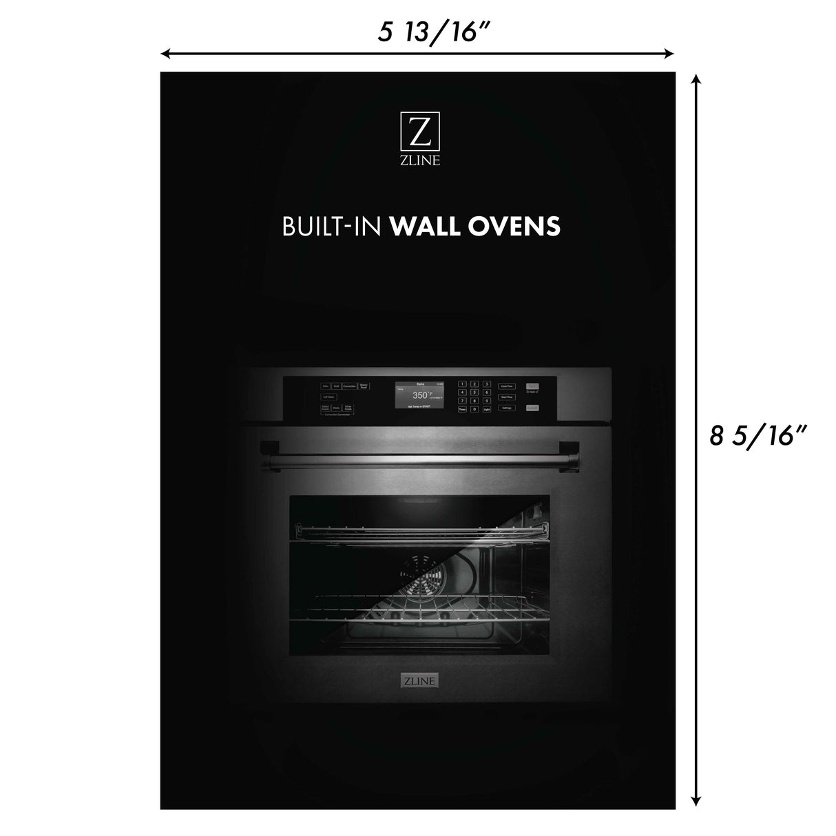 ZLINE Kitchen Vignette for 30" Range Hood and Range (VN-B)