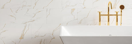 24 In. X 24 In. Calacatta Slate Gold Matte 2Cm R11 - Porcelain Wall & Floor Tile (7.75 Sqft/Case) - BUILDMYPLACE