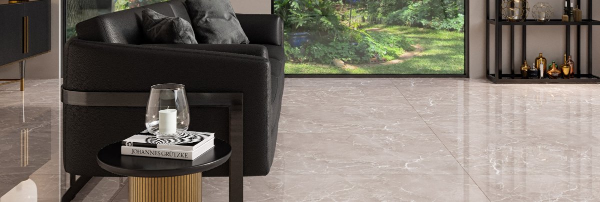 24 In. X 24 In. Grigio Beige Textured Stone - Porcelain Wall & Floor Tile (15.50 Sqft/Case) - BUILDMYPLACE