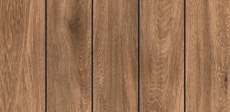 24 In. X 24 In. Ipe Decking Oak Matte 2Cm R13 Relief - Porcelain Wall & Floor Tile (7.75 Sqft/Case) - BUILDMYPLACE