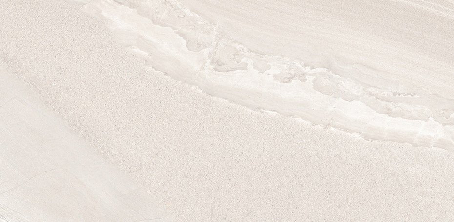 24 In. X 48 In. Crossover White Textured Stone - Porcelain Wall & Floor Tile (15.50 Sqft/Case) - BUILDMYPLACE