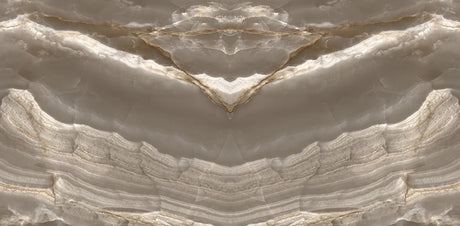 24 In. X 48 In. New Onyx Opera Bookmatch Anthracite Polished - Porcelain - Wall & Floor Tile (15.50 Sqft/Case) - BUILDMYPLACE