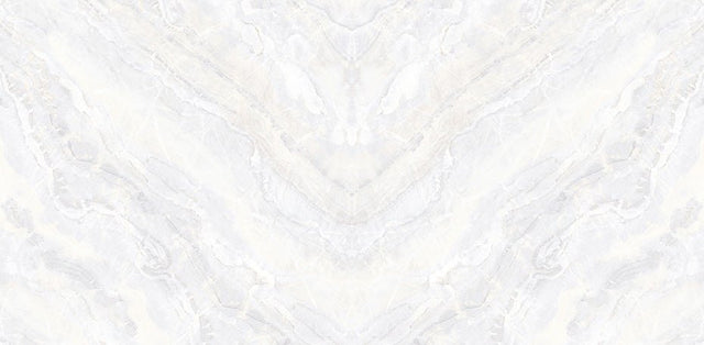 24 In. X 48 In. New Onyx Perla Bookmatch Polished - Porcelain - Wall & Floor Tile (15.50 Sqft/Case) - BUILDMYPLACE