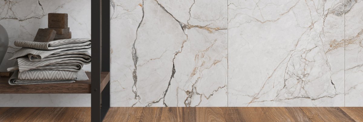 24 In. X 48 In. Orlando White Polished - Porcelain - Wall & Floor Tile (15.50 Sqft/Case) - BUILDMYPLACE