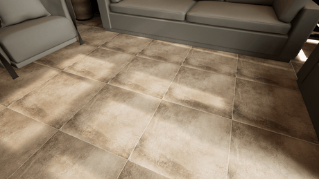 24 X 24 In Ceraforge Iron Matte Rectified Color Body Porcelain - BUILDMYPLACE