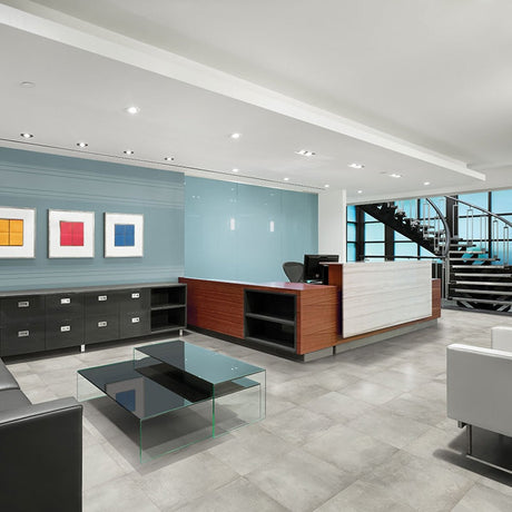 24 X 24 In Ceraforge Titanium Matte Rectified Color Body Porcelain - BUILDMYPLACE