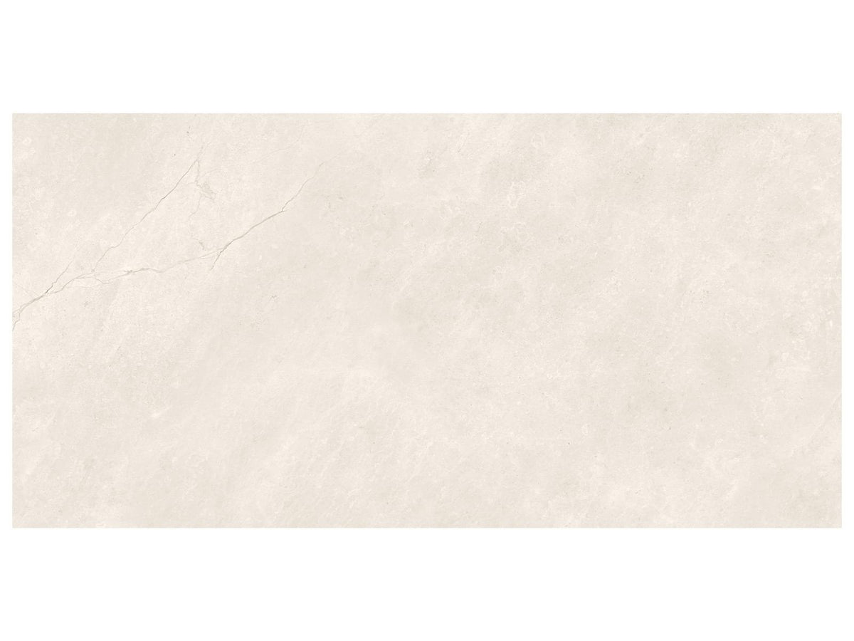 24 x 48 in Majesto French Vanilla Polished Rectified Colorsync Porcelain Tile